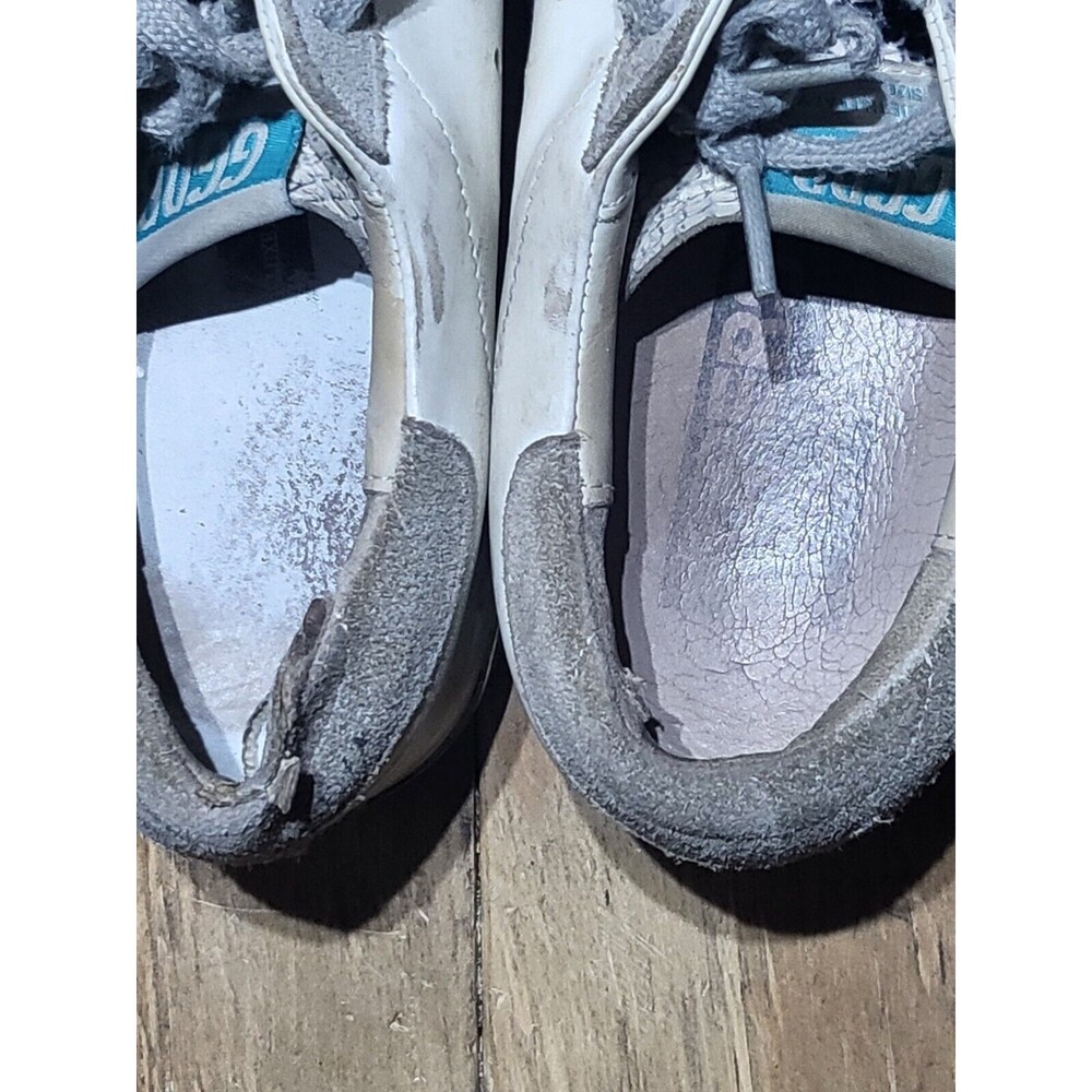 Golden Goose Ggdb Superstar Lace Up Python Toe Sn… - image 6